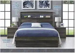 Harvey Norman 'Nebula' 3-Drawer Queen Bed offer