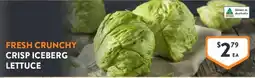 Foodworks Fresh crunchy crisp iceberg lettuce offer