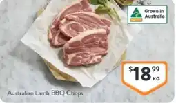 Foodworks Australian lamb bbq chops offer