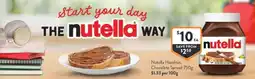 Foodworks Nutella hazelnut chocolate spread offer