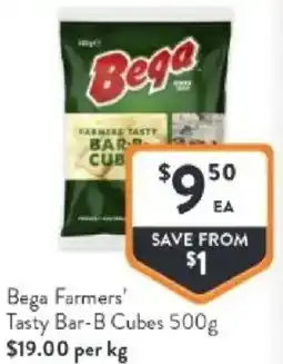 Foodworks Bega farmers' tasty bar-b cubes offer