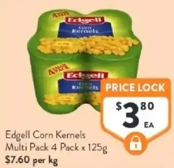 Foodworks Edgell corn kernels offer