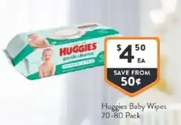 Foodworks Huggies baby wipes offer