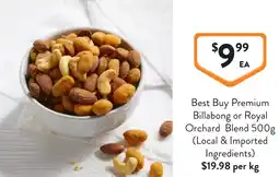 Foodworks Best buy premium billabong or royal orchard blend offer