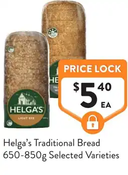 Foodworks Helga's traditional bread offer