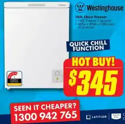 The Good Guys Chest freezer offer