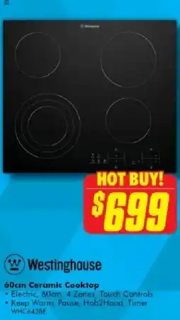 The Good Guys Ceramic cooktop offer