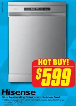 The Good Guys Freestanding dishwasher - stainless steel offer