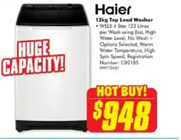 The Good Guys Top load washer offer