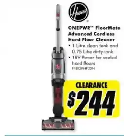 The Good Guys Onepwr floormate advanced cordless hard floor cleaner offer