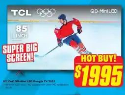 The Good Guys 85 c6k qd-mini led google tv 2025 offer