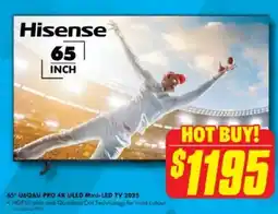The Good Guys U6qau pro 4k uled mini-led tv 2025 offer