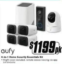 The Good Guys home security essentials kit offer