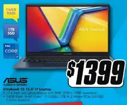 The Good Guys Vivobook 15 i7 laptop offer