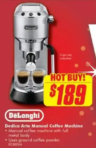 Dedica arte manual coffee machine