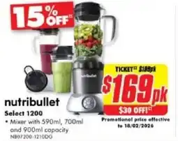 The Good Guys Select 1200 offer