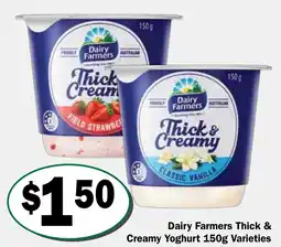 Friendly Grocer Dairy farmers thick & creamy yoghurt offer