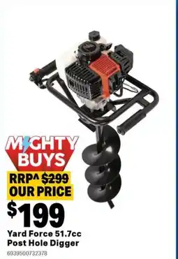 Mitre 10 Yard force post hole digger offer