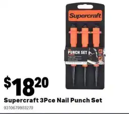 Mitre 10 Supercraft 3pce nail punch set offer