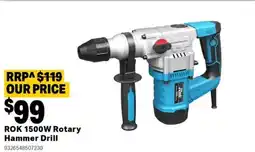 Mitre 10 Rok rotary hammer drill offer