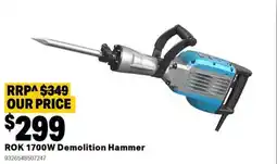 Mitre 10 Rok demolition hammer offer