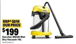 Mitre 10 Karcher wd3s wet dry vacuum offer