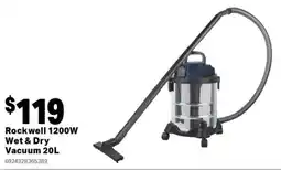 Mitre 10 Rockwell wet & dry vacuum offer