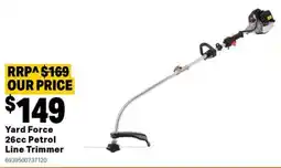 Mitre 10 Yard force petrol line trimmer offer