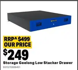 Mitre 10 Storage geelong low stacker drawer offer