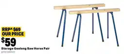 Mitre 10 Storage geelong saw horse pair offer