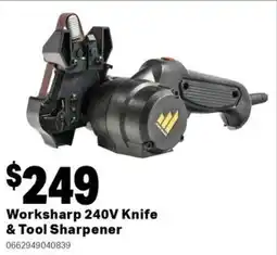 Mitre 10 Worksharp 240v knife & tool sharpener offer