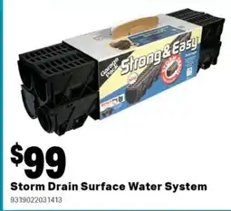 Mitre 10 Storm drain surface water system offer