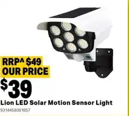 Mitre 10 Lion led solar motion sensor light offer