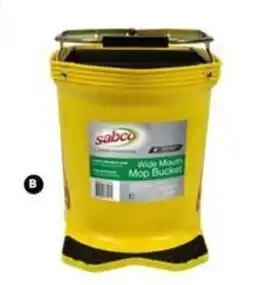 Mitre 10 wide bucket yellow or blue offer