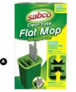 Mitre 10 Clean ease flat mop wringer set offer