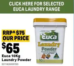 Mitre 10 Euca laundry powder offer