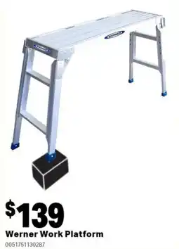 Mitre 10 Werner work platform offer