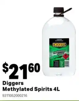 Mitre 10 Diggers methylated spirits offer