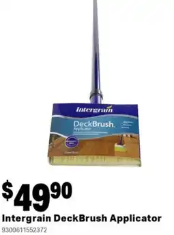 Mitre 10 Intergrain deck brush applicator offer