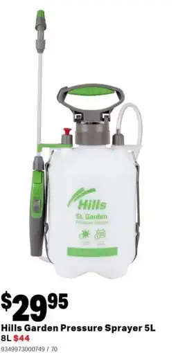 Mitre 10 Hills garden pressure sprayer offer