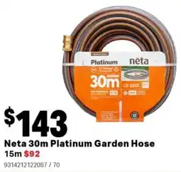 Mitre 10 Neta platinum garden hose offer