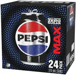 IGA Pepsi, Solo or Schweppes 24x375mL Selected Varieties offer