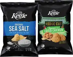 IGA Kettle Potato Chips 150‑165g Selected Varieties offer