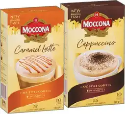 IGA Moccona Coffee Sachets 8‑10 Pack Selected Varieties offer