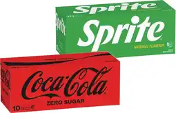 IGA Coca‑Cola, Sprite or Fanta 10x375mL Selected Varieties offer