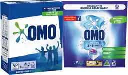 IGA OMO Laundry Liquid 2 Litre, Powder 2kg or Capsules 28 Pack Selected Varieties offer