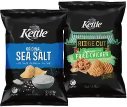 IGA Kettle Classic Potato Chips 150‑165g Selected Varieties offer
