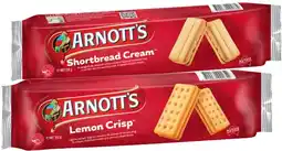IGA Arnott’s Cream Biscuits 200‑250g Selected Varieties offer