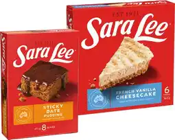 IGA Sara Lee Cheesecake 360‑425g or Pudding 475g Selected Varieties offer