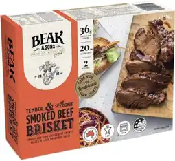 IGA Beak & Sons Smoked Beef Brisket offer